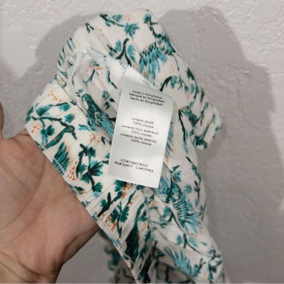 Onia x‎ Anthropologie Green Crane Forest Mila Pants Size XS - Picture 8 of 8